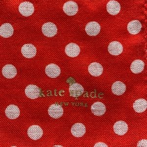 Kate Spade polka dot scarf